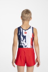 Купальник гимнастический мужской "Art" Темно-синий