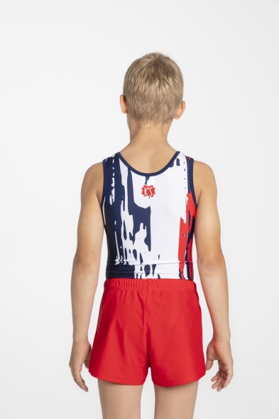 Купальник гимнастический мужской &quot;Art&quot; Темно-синий