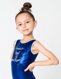 Купальник "Гимнастка". Синий