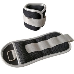 Утяжелители. &quot;ALT Sport&quot;. Черный с флуоресцентным кантом