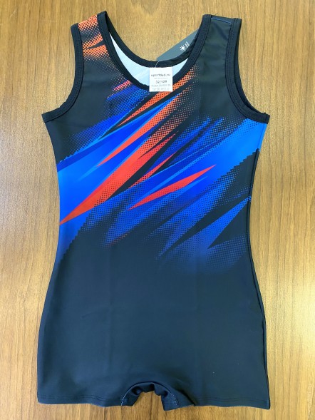 Купальник-комбинезон  мужской "Космос". Василек