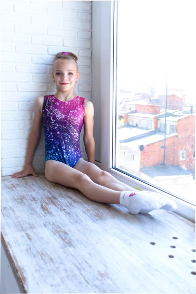 Гимнастический купальник &quot;Созвездие&quot;.  Женский.  