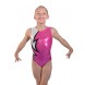Гимнастический купальник для выступлений. Арт. 1625. Розовый. Gymbody