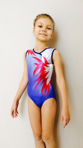 Гимнастический купальник для выступлений. Арт. 1908. 