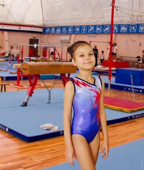 Гимнастический купальник для выступлений. Арт. 1908. 