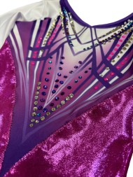 Гимнастический купальник Милана. Длинный рукав