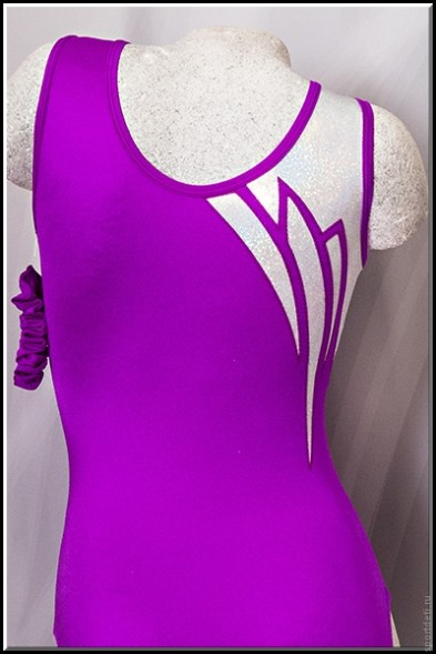 Гимнастический купальник для выступлений. SL-3131-R-3 F-930