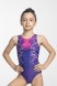 Гимнастический купальник Цветочный рай