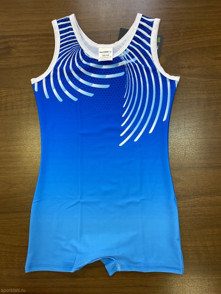 Купальник-комбинезон  мужской &quot;Галактика&quot;. Голубой.