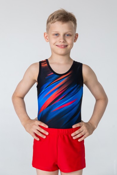 Купальник-комбинезон  мужской Космос. Черный 