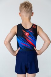 Купальник-комбинезон  мужской Космос. Черный 