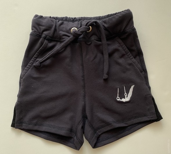 Шорты удлиненные - Гимнаст на кольцах. Темно-серые. (Графит)