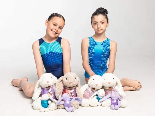 Зайчик (бежевый) в купальнике 