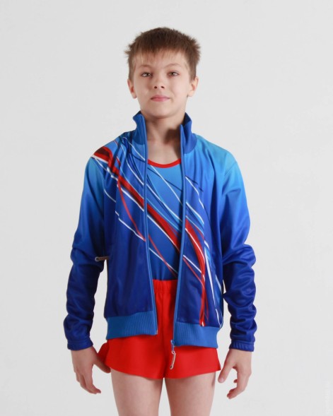 Куртка спортивная &quot;Градиент&quot; (мужская и женская). Рост 122