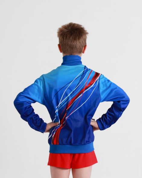 Куртка спортивная &quot;Градиент&quot; (мужская и женская). Рост 122