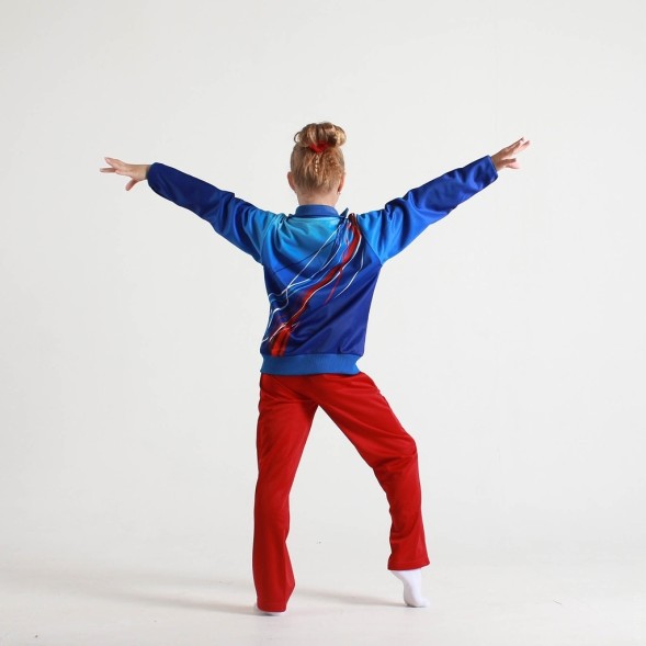 Куртка спортивная &quot;Градиент&quot; (мужская и женская). Рост 122