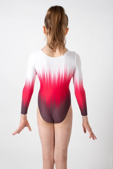 Купальник &quot;Грета&quot;. Бордо. Длинный рукав.   