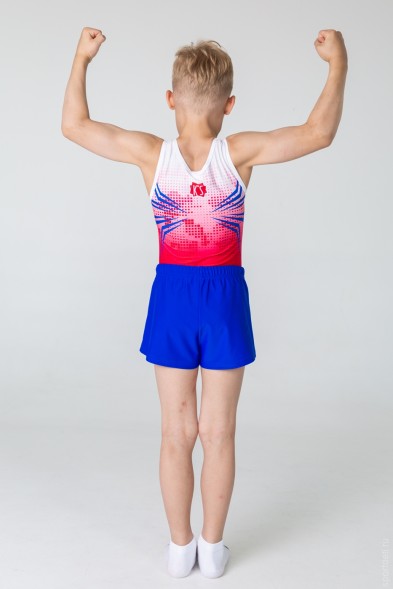 Купальник гимнастический мужской &quot;Форвард&quot;. Красный