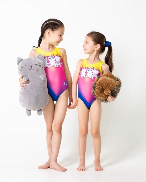 Гимнастический купальник &quot;Мяу&quot;