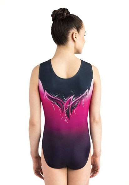 Гимнастический купальник для выступлений. DYLA/2.  Рост 140