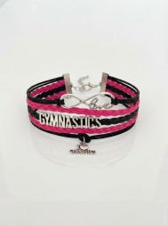 Браслет "Гимнастика". Розовый.