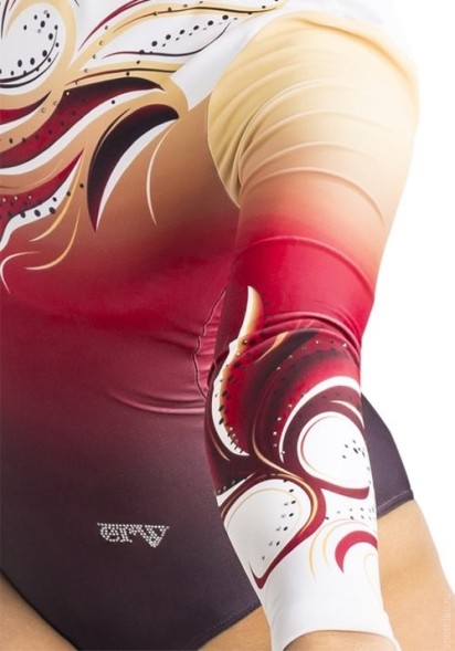 Гимнастический купальник для выступлений. DYLA/5. Арт. 11843.08/5/01