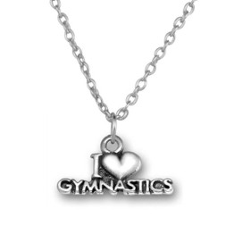 Колье &quot;Я люблю гимнастику&quot;